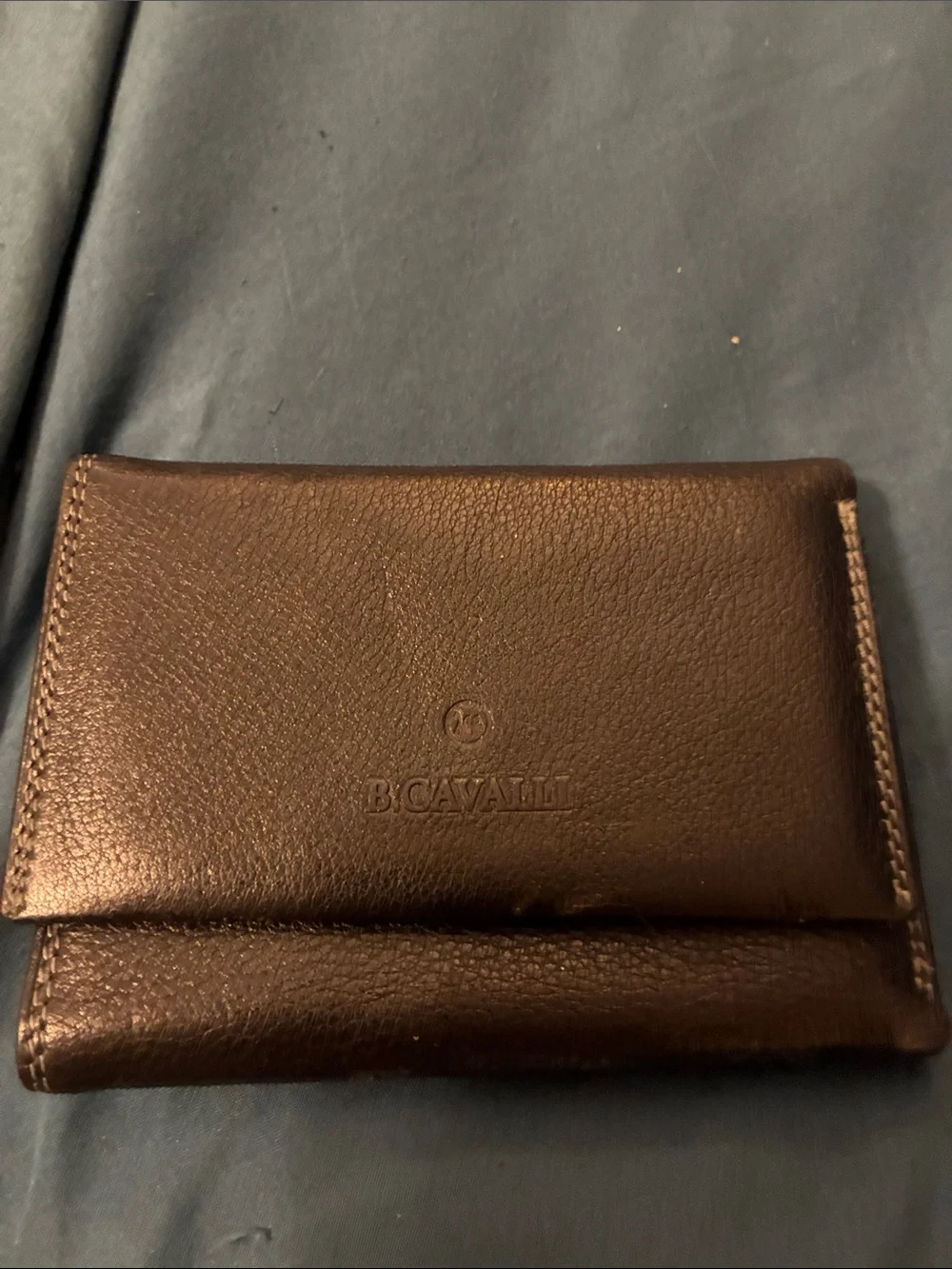 Black Leather Men's Wallet
